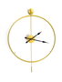 Wallity Mclock-00101 Reloj de Pared Decorativo de Metal Color Dorado 58x80cm